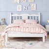 NicBex Twin Size Wood Platform Bed Frame with Decorative Headboard - 2 of 4