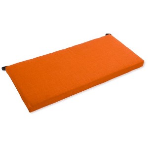 Blazing Needles, 45-inch by 19-inch Outdoor Spun Polyester Loveseat Cushion - 1 of 2