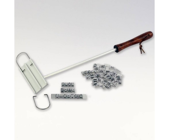 Steak Branding Iron - Silver - World Famous Smokehouse