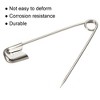 Unique Bargains Metal DIY Blankets Crafts Brooch Making Home Sewing Safety Pins 1000 Pcs - 4 of 4