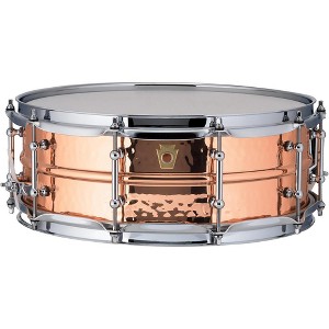 Ludwig Copper Phonic Hammered Snare Drum - 1 of 2