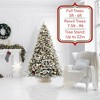 Casafield Water Hyacinth Christmas Tree Collar, Woven Tree Base Cover with Cord Cut Out - 2 of 4