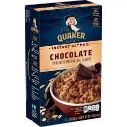 Quaker Instant Oatmeal Chocolate - 12oz