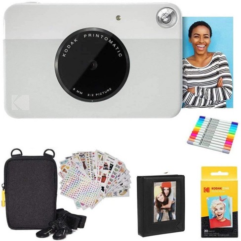 Kodak 2x3 Premium Zink Photo Paper (50 Sheets) Compatible With Kodak  Smile, Kodak Step, Printomatic : Target