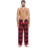 Ashford & Brooks Mens Super Soft Flannel Plaid Pajama Sleep Pants - 4 of 4