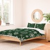 Iveta Abolina Silent Night Green Duvet Cover + Pillow Sham(s) - Deny Designs - 2 of 4