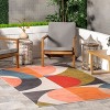 Nuloom Lizzy Modern Machine Washable Pet Friendly Indoor/Outdoor Area Rug, 4' x 6', Multicolor - 2 of 4