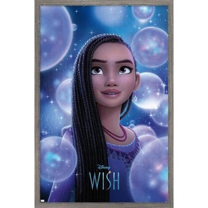 Trends International Disney Wish - Asha One Sheet Framed Wall Poster Prints - 1 of 4