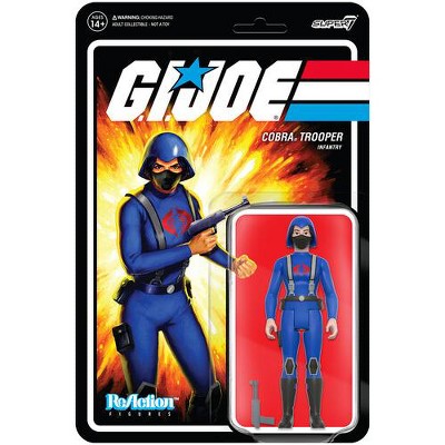 Super7 - G.I. Joe Reaction Wave 4 - Cobra Female Trooper Short Black Hair