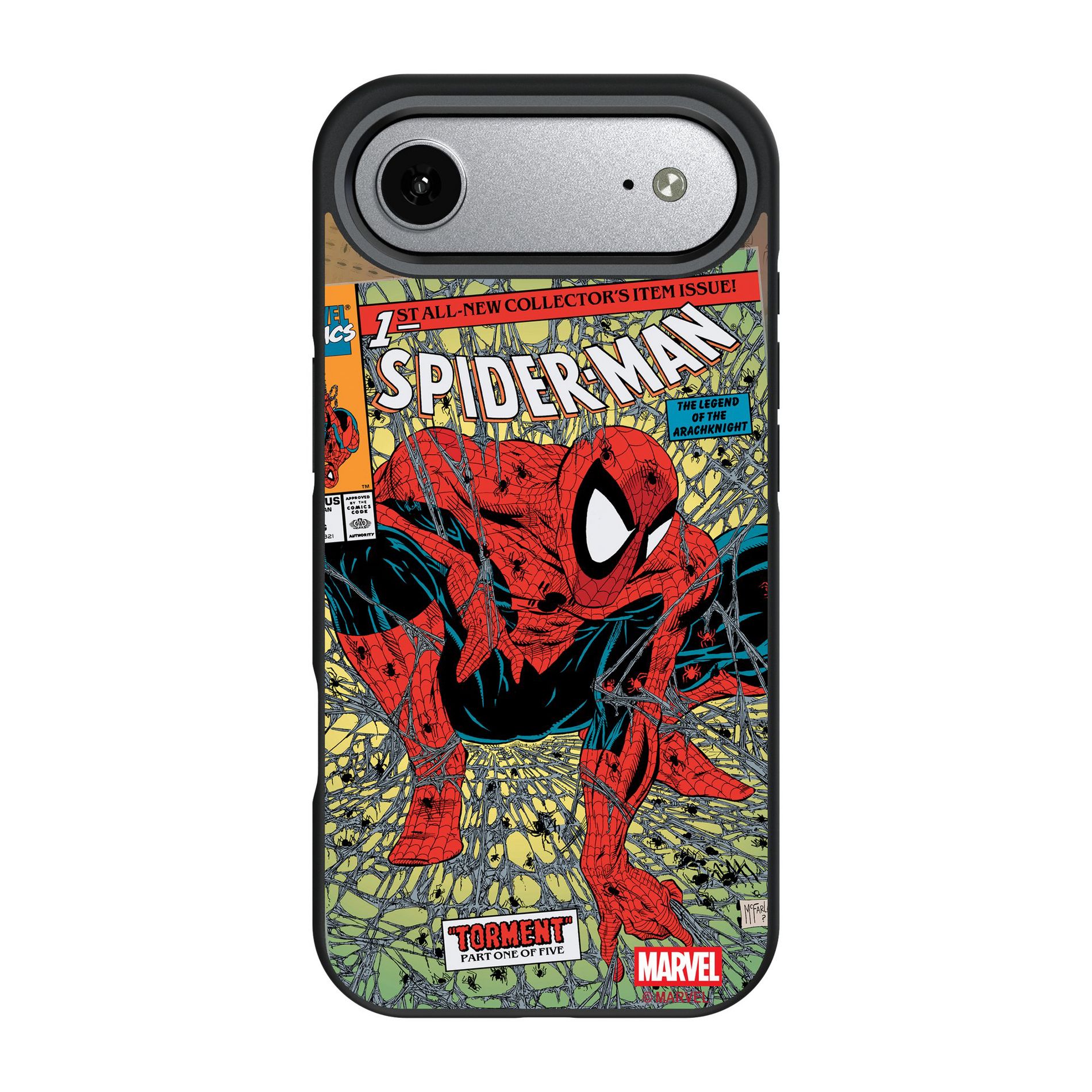 Marvel Spider-Man Classic Cover Bump Cell Phone Case for iPhone Air