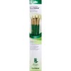 Princeton RealValue Brush Set, Natural Bristles, Long Handle Mixed Media Paintbrush, Green, 4 Per Set, 3 Sets - 2 of 3