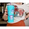 Silver Buffalo The Golden Girls Double-Walled Stainless Steel Tumbler With Straw | 22 Ounces - 3 of 4