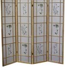 NicBex 3-panel Display Room Divider Portable Wooden Folding Privacy Screen Freestanding Wall Partition for Home & Office - 2 of 4