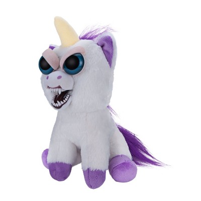 scary unicorn plush