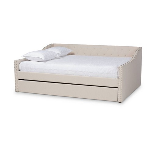 Baxton studio amaya daybed deals with trundle