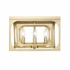Easton 4-Light Flush Mount Ceiling Light - Modern Industrial Design, Damp Rated, 15" x 10" - 3 of 4