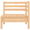 vidaXL 3 Piece Patio Lounge Set Solid Wood Pine - 3 of 4