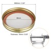Unique Bargains Leak Proof Tinplate Canning Lids Fits Storage Cover 12 Sets - 2 of 3