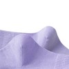 Anna-Kaci 3-Pack Women's Cotton Crew Socks with Sporty Double Stripe Design in Assorted Colors - 4 of 4