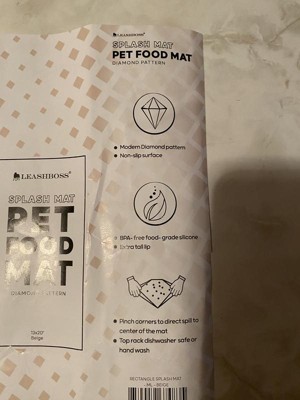 Dog Food Splash Mat