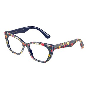 Dolce & Gabbana KIDS DX 3357 3435 Childrens Cat-Eye Eyeglasses Tulips 49mm - 1 of 3