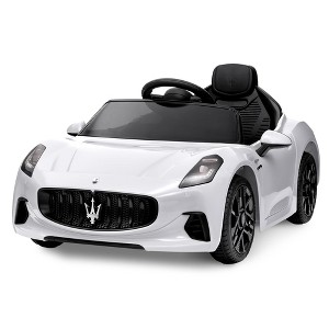 Jojoka Ride-On Car, 12V Kids Electric Vehicle with Remote Control, Double Doors, Suspension & LED Lights - 1 of 4