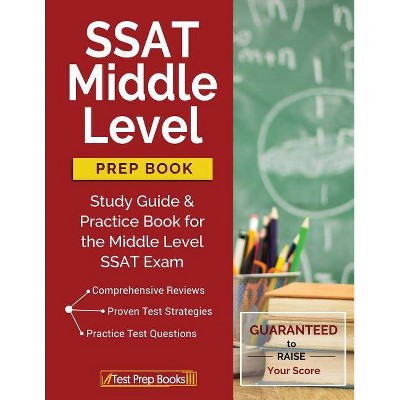 SSAT Middle Level Prep Book - by  Test Prep Books (Paperback)