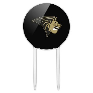 Lindenwood University Primary Logo Acrylic Cake Topper Party Decoration for Wedding Anniversary Birthday Graduation - 1 of 4