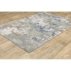 Oriental Weavers Easton Contemporary Rug 7111F in Grey Runner 2' 2" X 7 ' 8" - 2 of 4