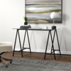48 Inch Black Desk - Henn&Hart - 3 of 4