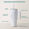 Reduce 40oz Cold1 Vacuum Insulated Stainless Steel Straw Tumbler Mug - 4 of 4