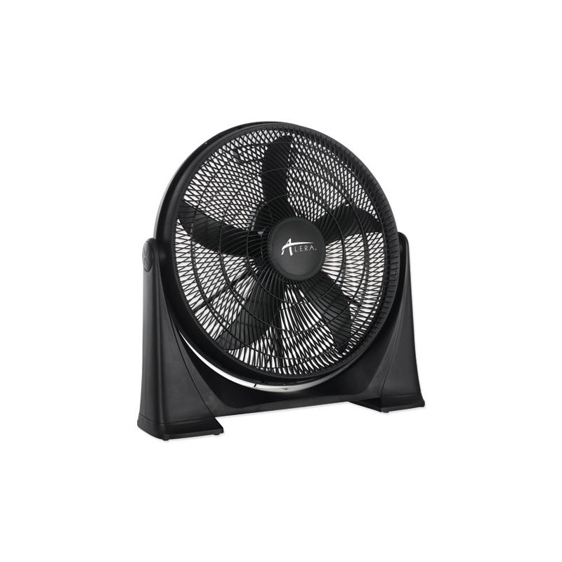 Alera 20" Super-Circulator 3-Speed Tilt Fan, Plastic, Black, 1 of 3
