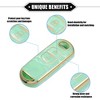 Unique Bargains Compatible 2 Button Car Key Fob Cover for Mazda CX-3 CX-4 1 Pc - 3 of 4
