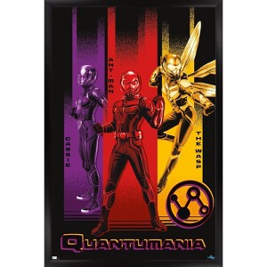 Trends International Marvel Ant-Man And The Wasp: Quantumania - Trio Framed Wall Poster Prints - 1 of 4