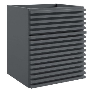 Modway Render 18Inch Wall-Mount Bathroom Vanity Cabinet - 1 of 4