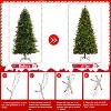 PVC & PE Artificial Christmas Tree with Function LED String Lights - 3 of 4