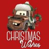 Girl's Cars Merry Christmas Mater T-Shirt - 2 of 4