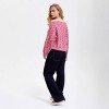 Women's Pullover Sweatshirt - Wild Fable™ Dark Pink Abstract - 2 of 4