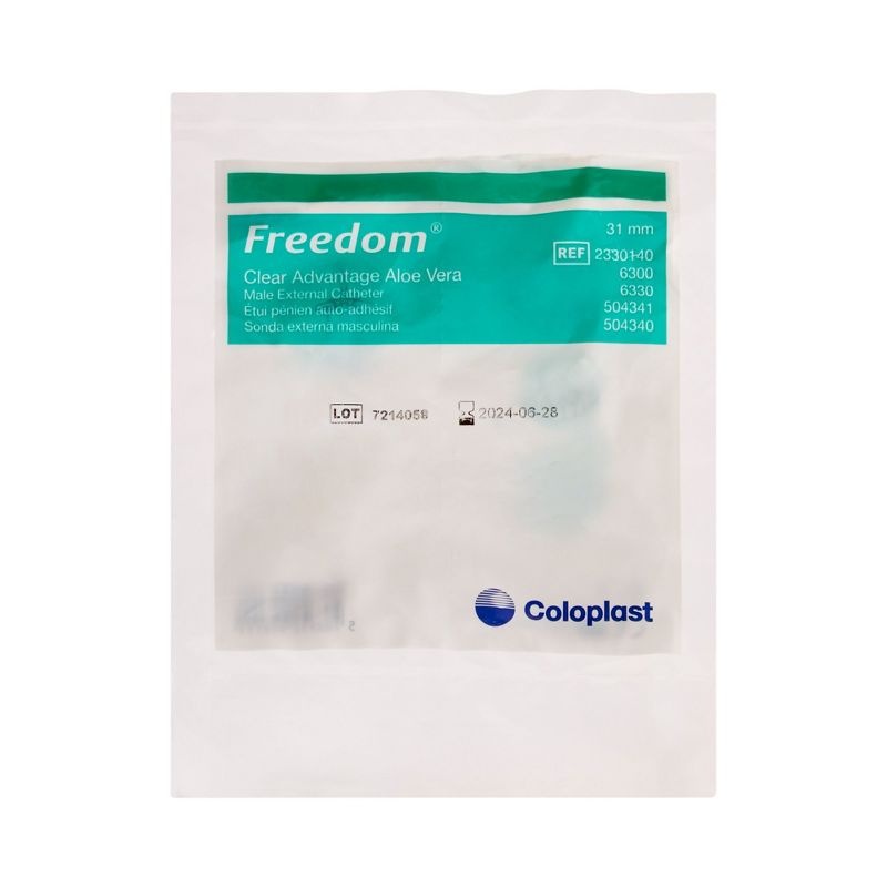 Clear Advantage Silicone Standard Type Male External Catheter 35 mm, 2 of 3