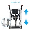 Acekool Adjustable Height Patient Lift Transfer Chair - 4 of 4