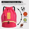 Generic Youth Soccer Bags Boys Girls Soccer Basketball Volleyball & Football Backpack - 3 of 4