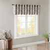 PAGED 50"x18" Fretwork Print Valance for Windows,Small Short Valance with Grommet Top for Bathroom,Laundry,Living Room,Bedroom - 4 of 4