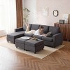 EROMMY 6 - Piece Modular Sectional Couch, Modular Couches and Sofas Sectional with Storage for Living Room - 4 of 4