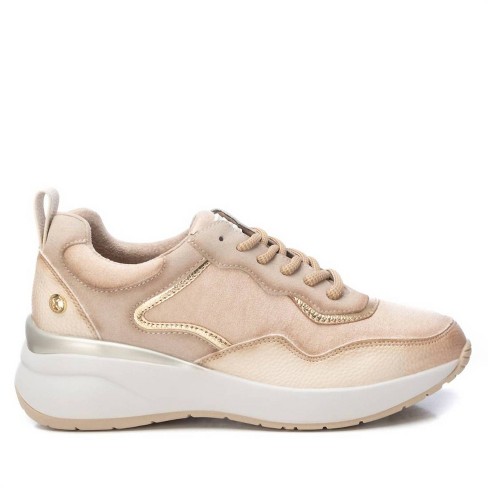 Women s Suede Metallic Sneakers Xti Target