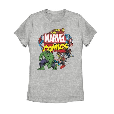 klar Gøre husarbejde damper Women's Marvel Comics T-shirt : Target