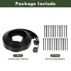 Unique Bargains Flexible Durable Maintenance-Free DIY Landscape Edging 1 Pc - 3 of 4