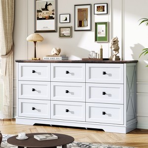 Farmhouse Wood Dresser for Bedroom - 1 of 1