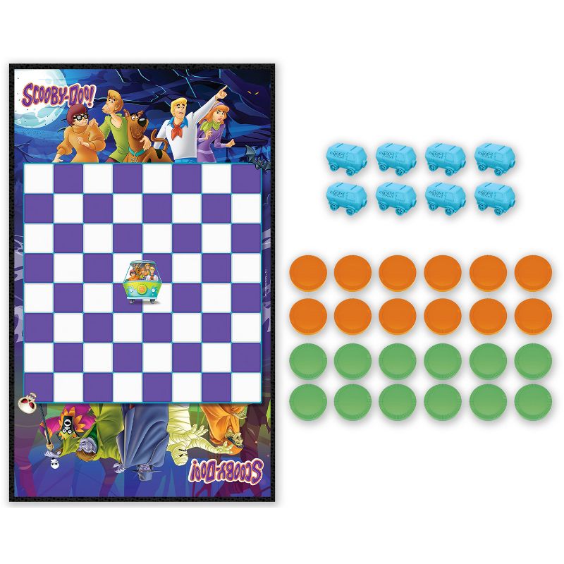 MasterPieces Officially licensed Scooby Doo Checkers Board Game for Families and Kids ages 6 and Up, 3 of 7
