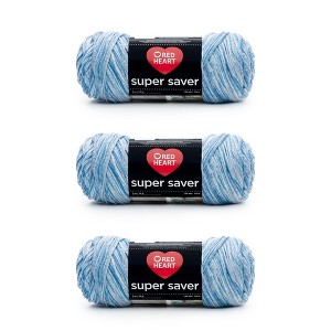 Red Heart Super Saver Yarn 24 Pack-Lapis - 1 of 4