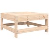 vidaXL Patio Footstool Solid Wood Pine - 2 of 4